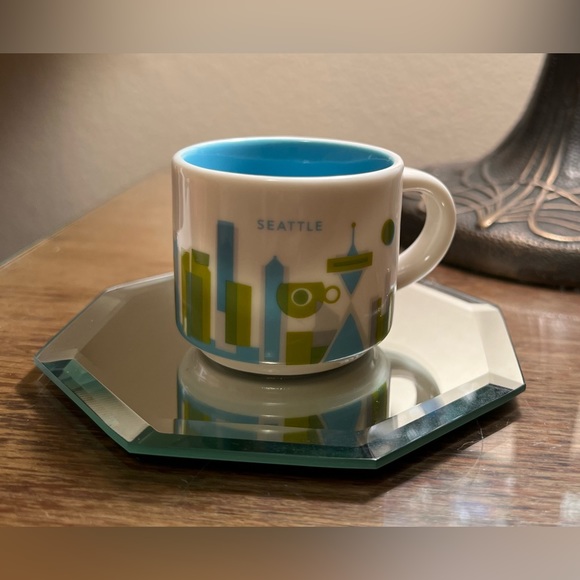 Seattle Starbucks Collectable 2013 Ornament Miniature Ornament / Expresso Mug - Picture 3 of 10